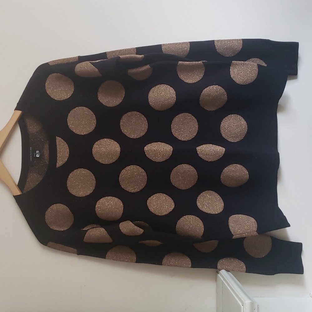 Ann Taylor 100% cotton shimmery sweater